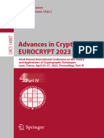 Advances in Cryptology - Eurocrypt 2023: Carmit Hazay Martijn Stam