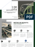 METRO DE BOGOTA-Grupo 1. Silvia Acosta, Duvan Díaz, Silvia Estrada