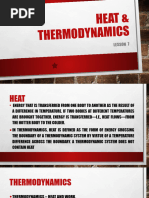 Lesson 8 Heat Thermodynamics