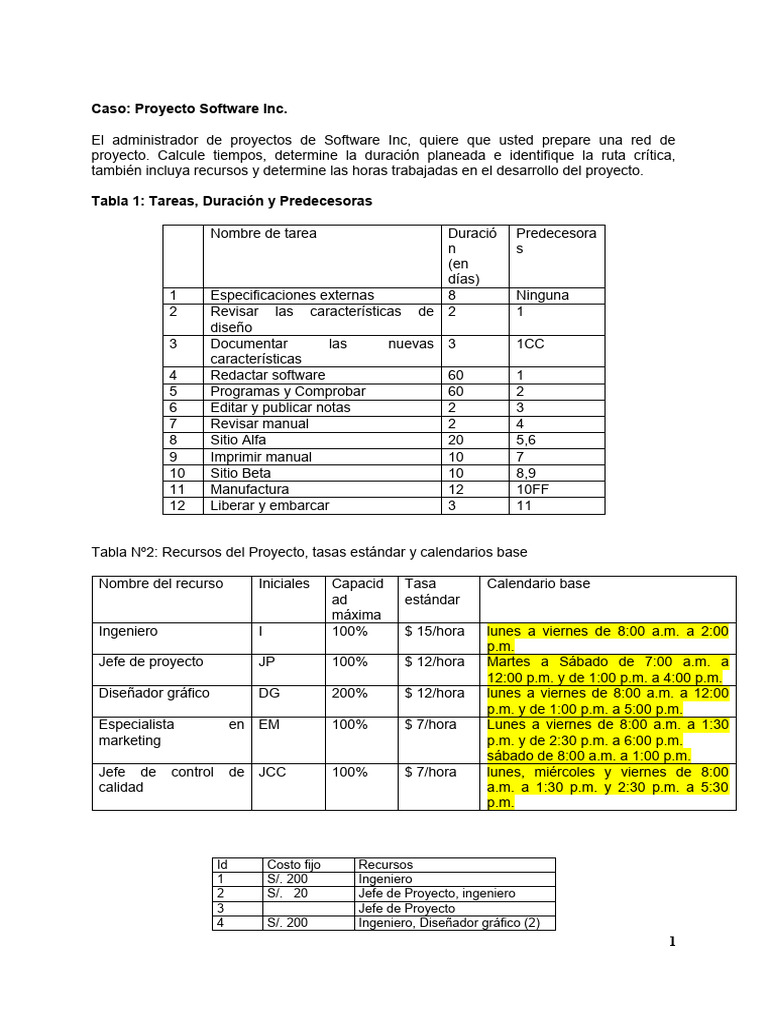 Caso software pdf