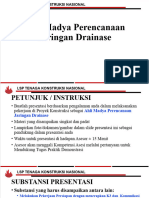 Ahli Madya 8 Perencanaan Jaringan Drainase