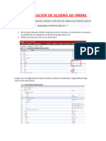 Configuración de Alarma Ak