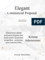 Elegant Commercial Proposal by Slidesgo