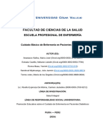 Trabajo Grupal - Cuidado Basico de Pacientes Diabeticos - UCV