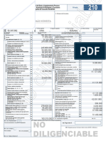 Formulario 210 2020