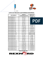 Lista de Precios Elastomeros para Comercializadores 28-02-2023