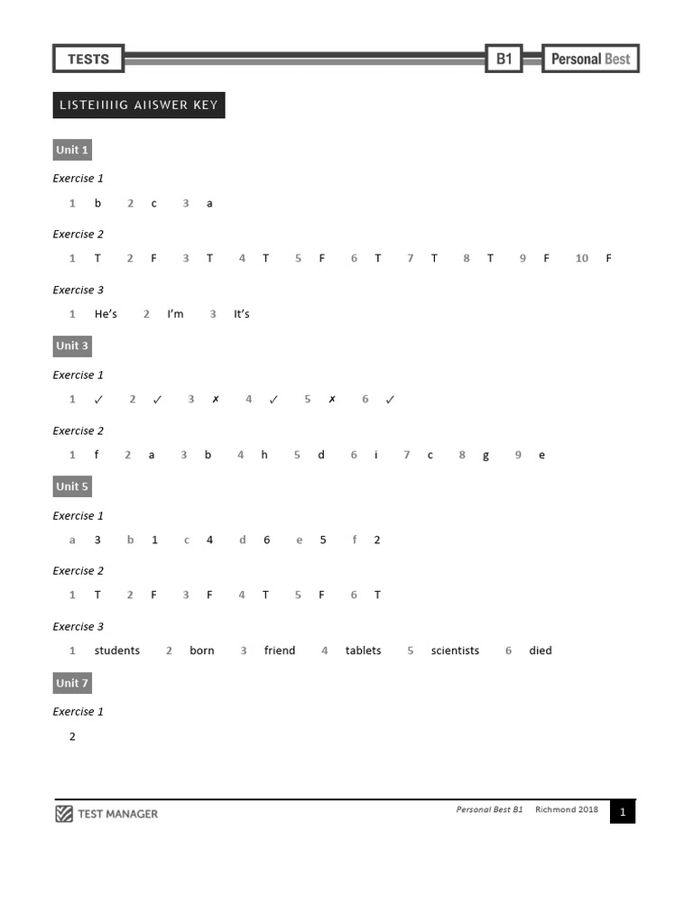 personal-best-b1-listening-tests-answer-key-pdf