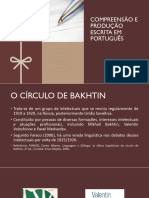 O Círculo de Bakhtin