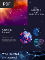 The Internet and WWW