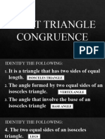 Right Triangle Congruence