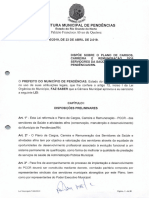 LEI MUNICIPAL Nº 680-2019 - DISPÕE SOBRE O PLANO DE CARGOS