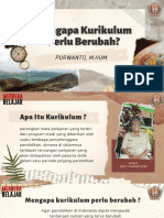 Aksi Nyata Mengapa Kurikulum Perlu Berubah - Pak Pur KS