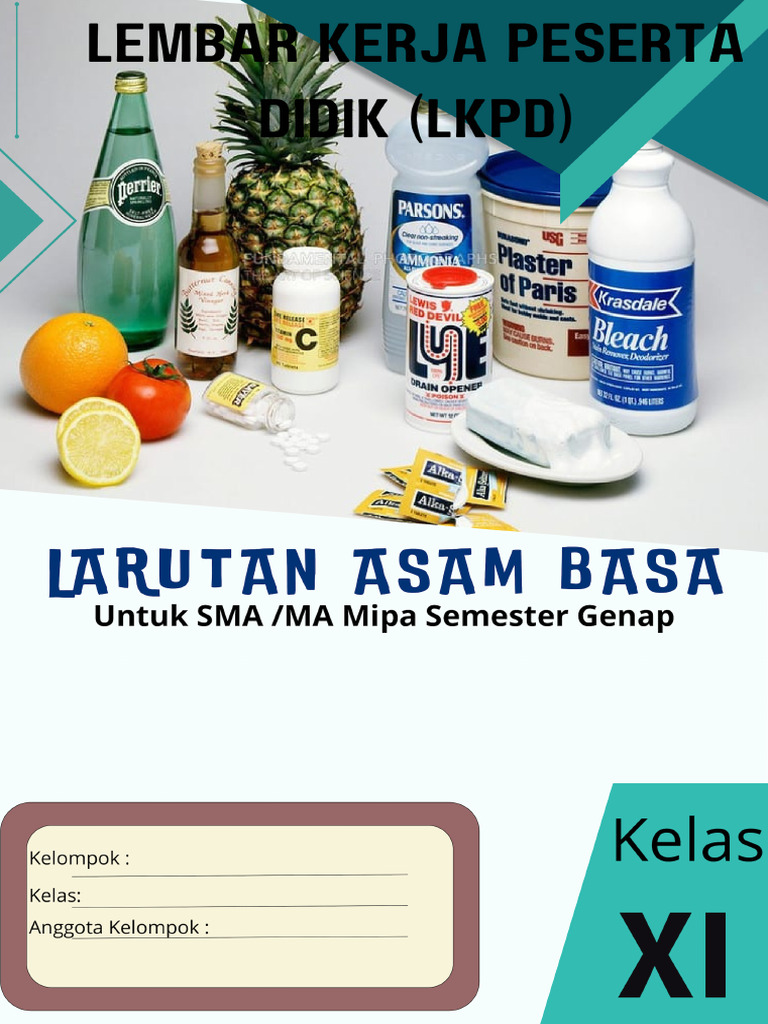 LKPD Revisi Larutan Asam Basa | PDF