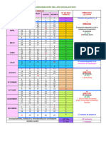 Matriz de Unidades Del Año Escolar 2023 - PCA - SEXTO