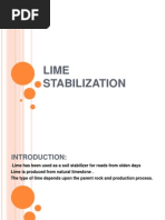 Lime Stabilization