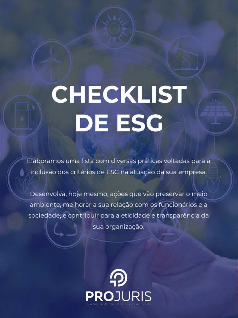 Checklist Esg Pdf Corporações Reciclagem