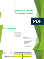 Bill Processing Process