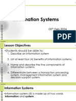 SAD Lecture 3 - Information Systems