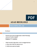 Asas Reologi