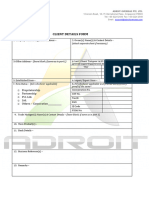 Adroit KYC Form 2023