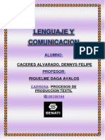 Lenguaje y Comunicacion, Dia 4