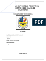 Informe 1 Fisica 100 de Laboratorio