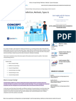 What Is Concept Testing? de Nition, Methods, Types & Examples
