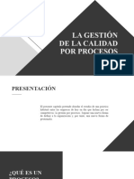 La Gestión de La Calidad Por Procesos Equipo# 8