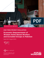 Economic Empowerment of Women Home Based Workers and Excluded Groups in Pakistan V4