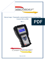 OBD0145. - Preparação e Apresentação de Chaves Fiat Code 2 Fase 3 Painel VDO Via OBD