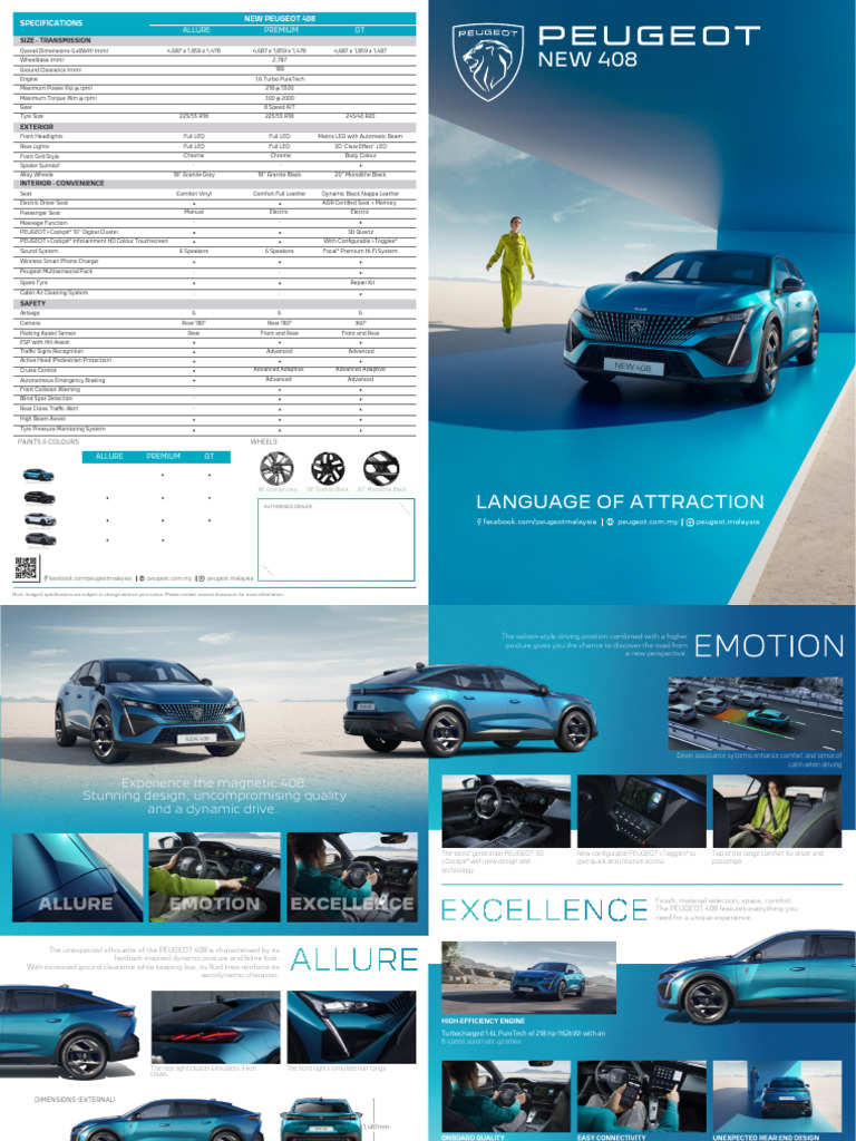 Peugeot 408 Preisliste Pdf