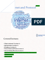 Internet and Protocol-3