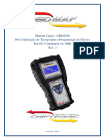 OBD0306 - Pré-Codificação de Transponder e Programação de Chaves Fiat BC Continental via OBD