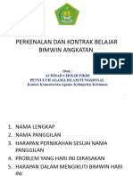 Perkenalan Dan Kontrak Belajar