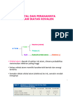 Orbital Dan Peranannya Dalam Ikatan Kovalen