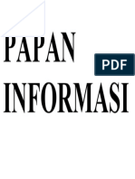 PAPAN INFORMASI