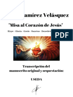 Misa Al Corazón de Jesús - Partitura y Partes-1