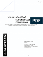 Benería - Desigualdades de Clase y de Genero - Sociedad Subordinacion - p65-80