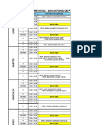 Horario de Entrevistas 2024