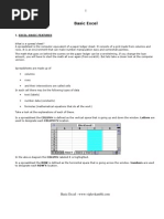 Basic Excel