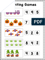 Halloween Counting Games