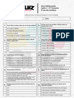 Quiz ULB 2024 - Lição 2 - Adolescentes