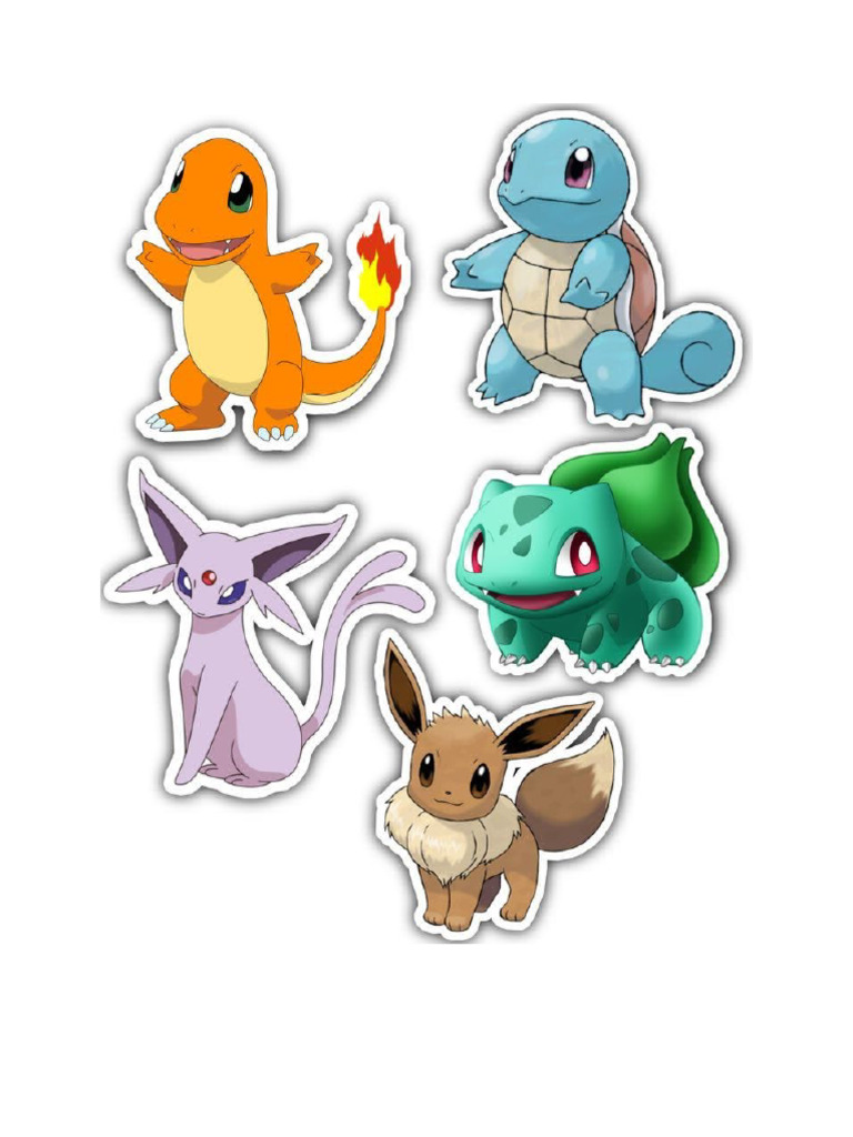 pokemon sticker | PDF