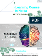 Machine Learning Course in Noida