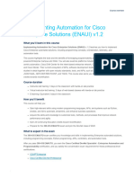 Implementing Automation For Cisco Enterprise Solutions Enaui