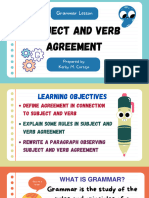 Subject Verb Agreement