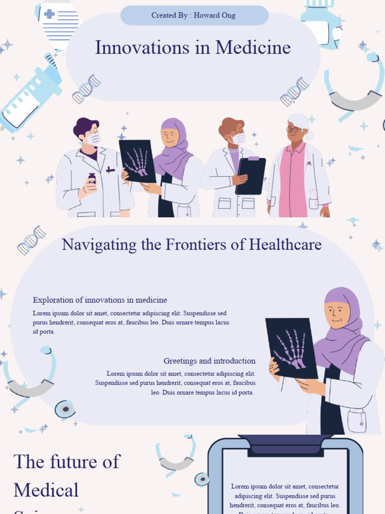 Innovations in Medicine Presentation | PDF | Social Programs | Clinical ...