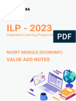 Ilp - 2023 - Ncert Module (Economy) 1 Van