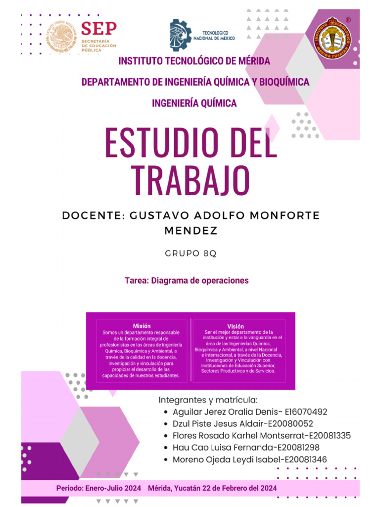 Diagrama de operaciones pdf