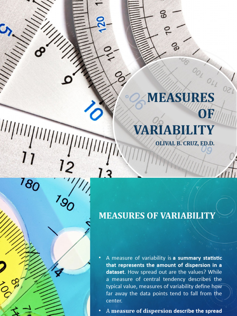 Stat 5 measures of variability pdf quantile mean